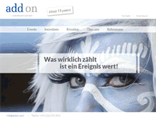 Tablet Screenshot of addon.com