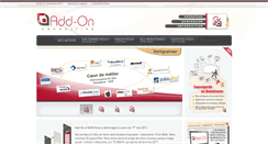 Desktop Screenshot of addon.fr