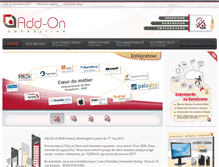 Tablet Screenshot of addon.fr